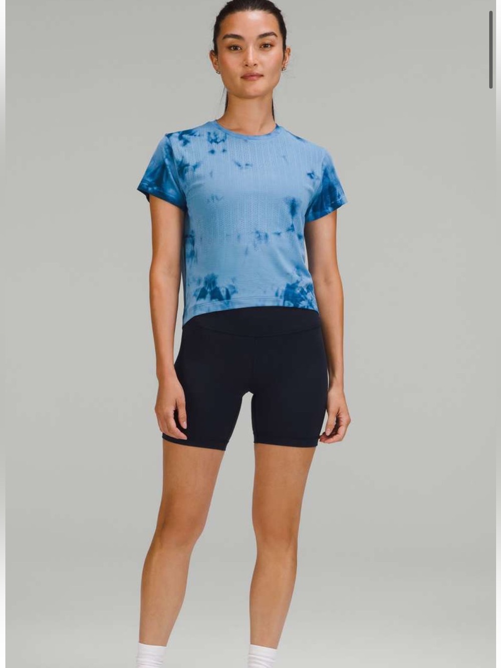 Lululemon Train to Be Short Sleeve Shirt *Marble Dye
Rain Stripe Marble Dye Comm